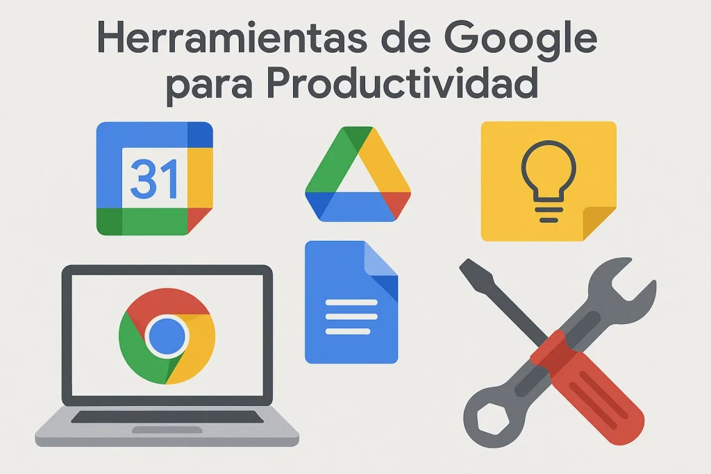 Herramientas de google para productividad