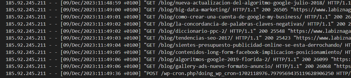 analisis de logs