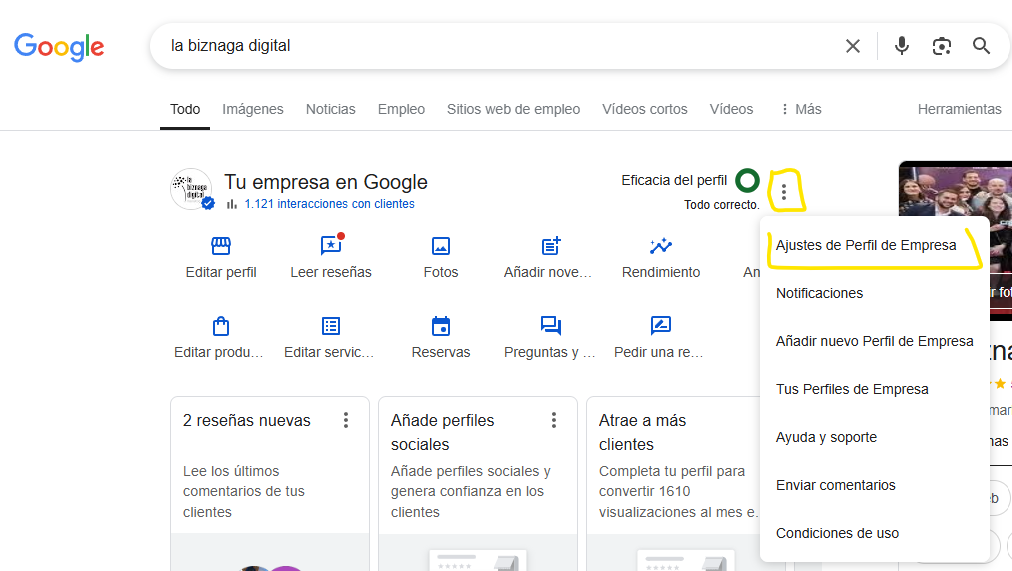 como dar acceso a Google My Business Guía completa
